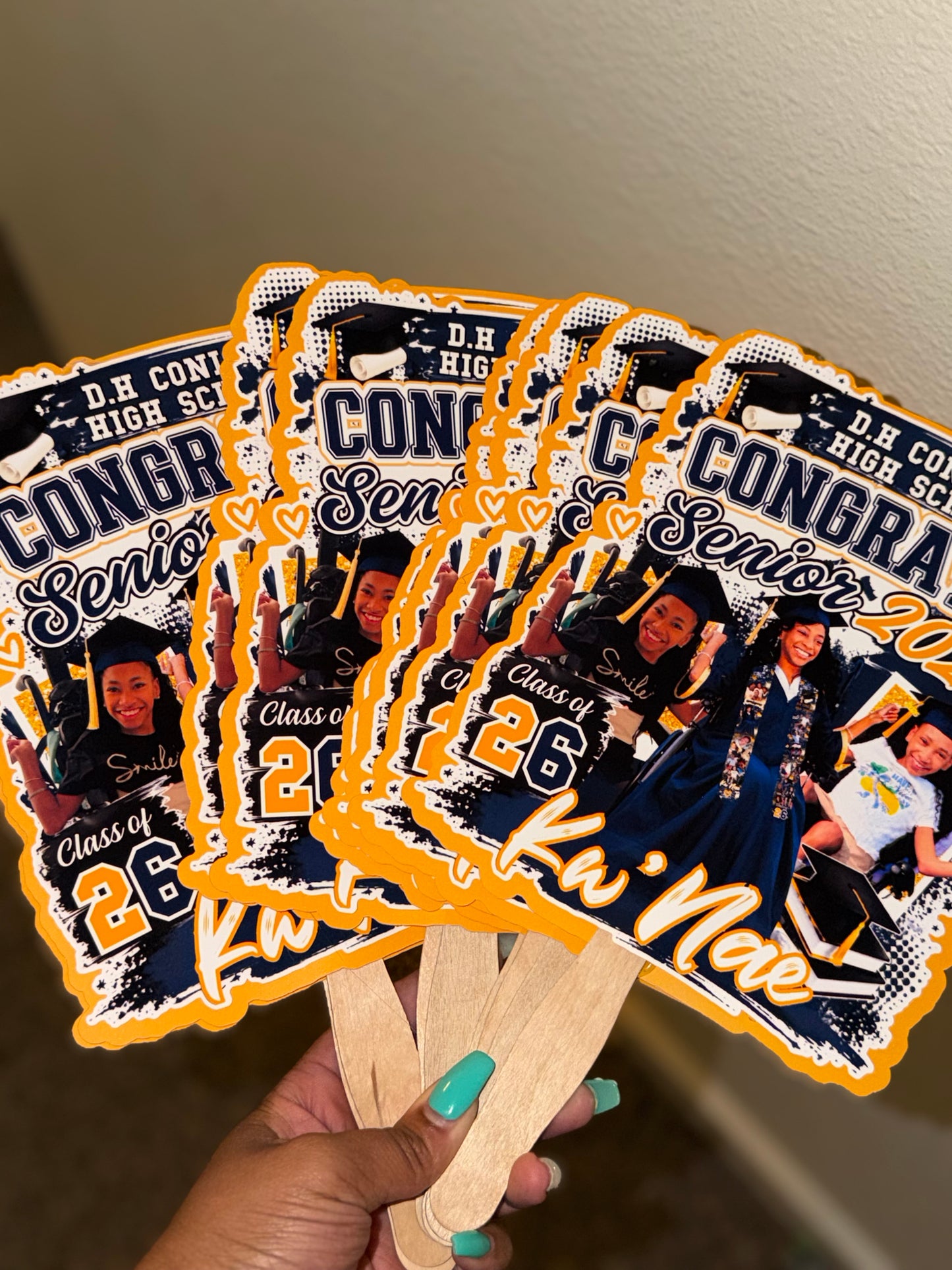 Custom Grad Fans