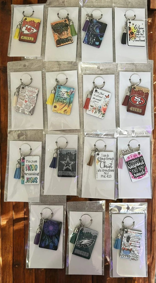 Double Sided Keychains