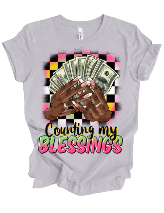 Counting My Blessings / 10" Width DTF Transfer