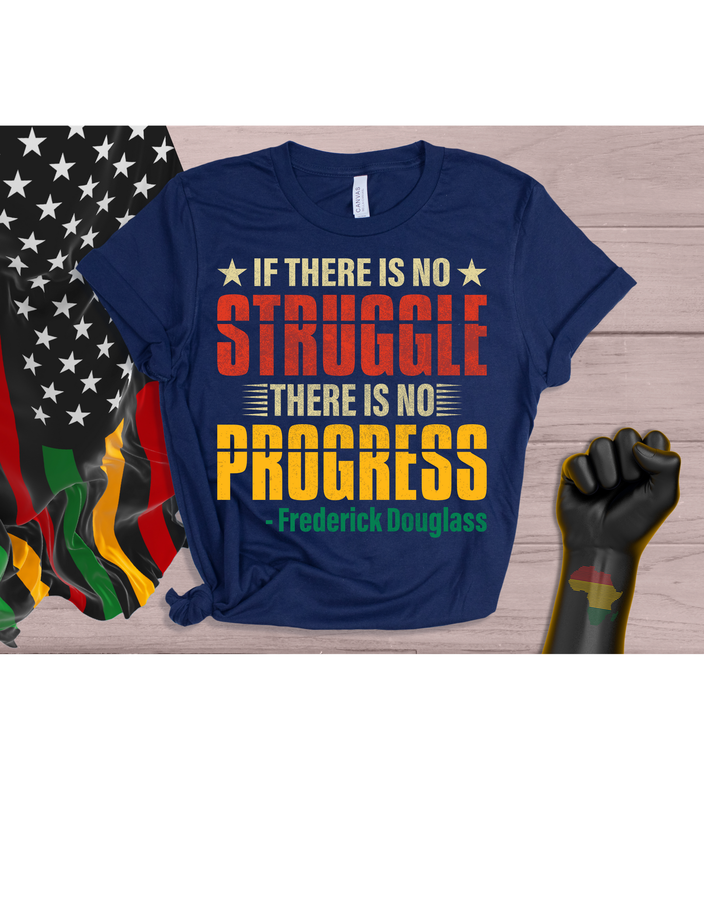 No Struggle / 10" Width DTF Transfer