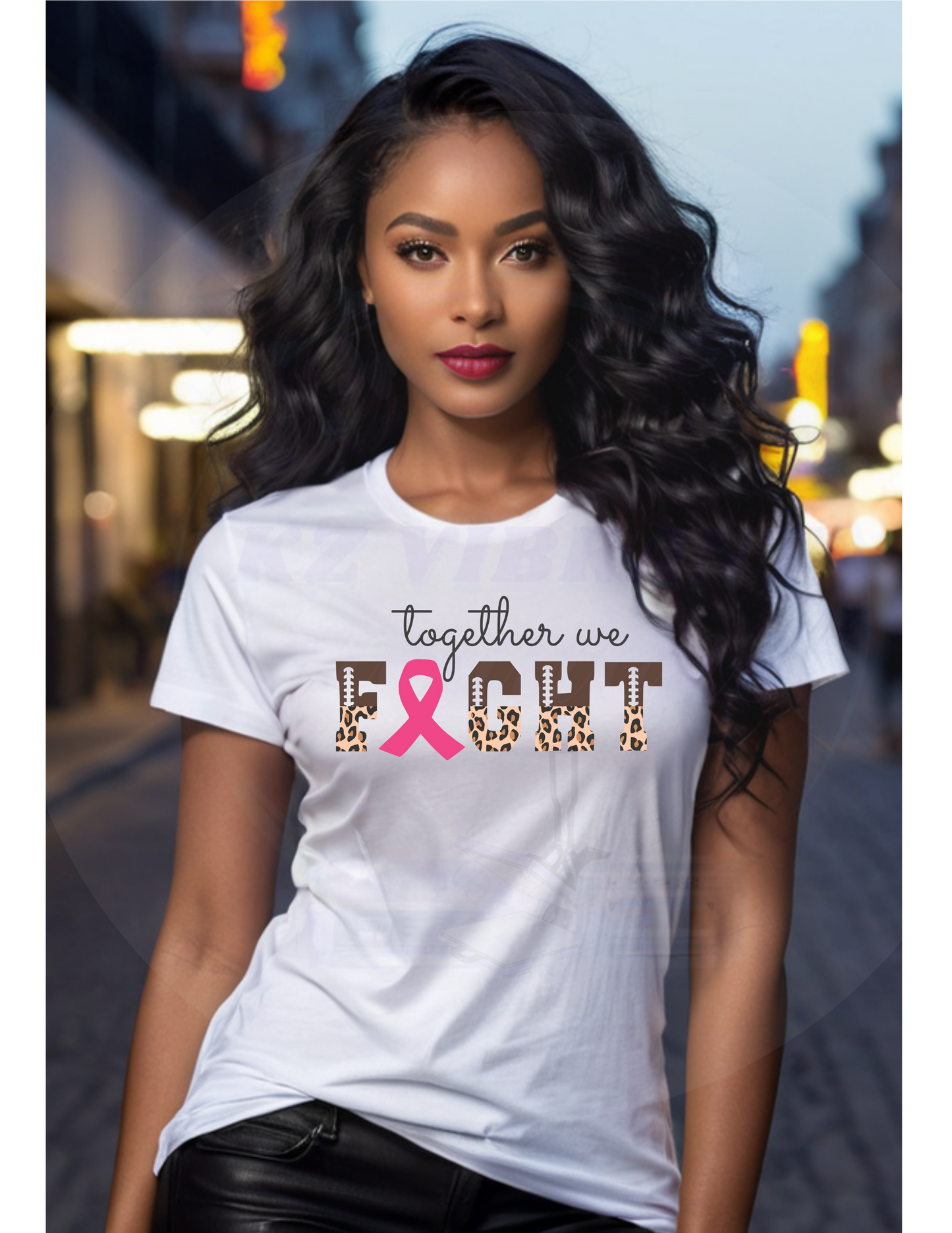 Together We Fight / 10" Width DTF Transfer